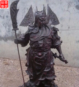 九龍五旗關(guān)公銅像