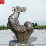 公鸡雕塑动物铜雕塑