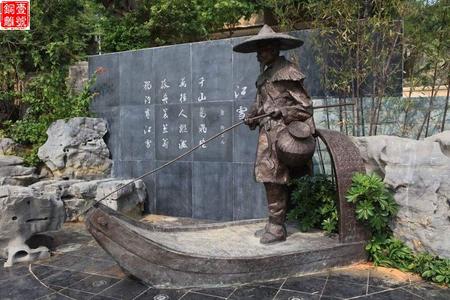 柳州柳宗元铜像