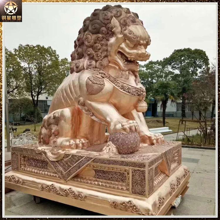 古代中国如何喜爱上铜狮子的