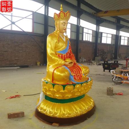 安徽九华山地藏王菩萨铜像