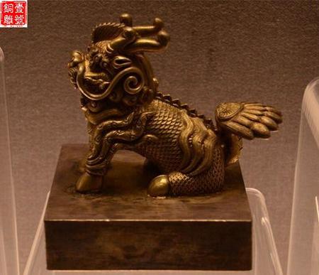 北京狮子玉玺铜的