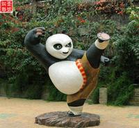 功夫熊猫人物卡通雕塑