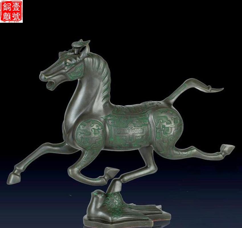 动物铜雕篇——马