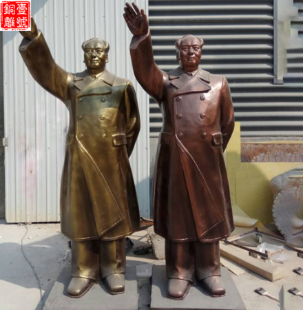 大型铜雕塑人像