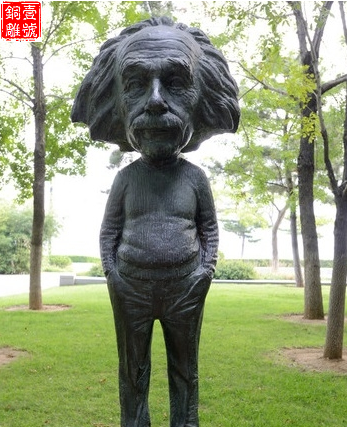 爱因斯坦铜像