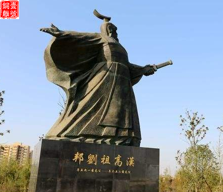 丰县汉刘邦巨型铜像