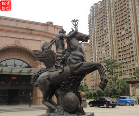 哈尔滨景观仿铜雕塑